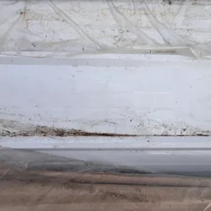 Sheet of 28 Gauge Ribbed Metal Roofing/Siding - White - 3' x 20' - Must Take 20 Times the Bid Price