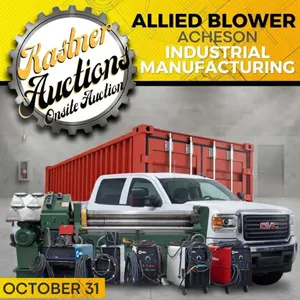 WELCOME TO THE ALLIED BLOWER & SHEET METAL ONSITE AUCTION