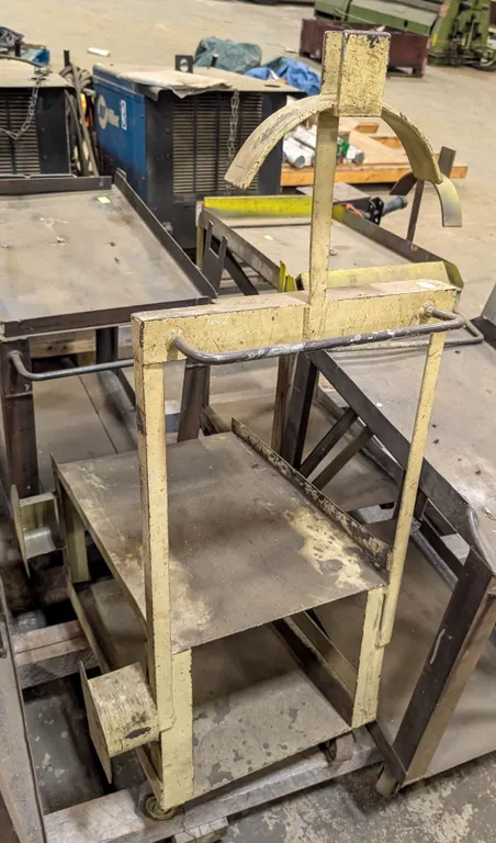 CUSTOM METAL WELDER CART