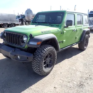 2025 Jeep Wrangler Willys 4-Door Open Body 4WD SUV.  VIN 1C4PJXDG2SW567399. NOTE: REGISTERED IN AB.