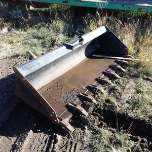 Paladin 78" Skid Steer Digging Bucket Attachment.