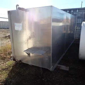 Stainless Steel 15' Lx 56" W x 63" H Oil Tank.