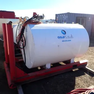 Skidded Fuel Tank w/GPI Electric Pump and Fill-Rite Series 800C Meter.