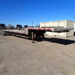 2007 Manac 13248COO T/A Aluminum Step Deck Trailer. VIN 2M512146371111271. NOTE: REGISTERED IN AB.
