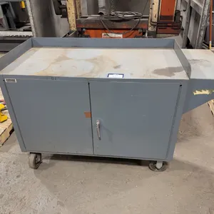24" X 48" Mobile Shop Cabinet Work Table (Contents Not Included) **Cannot be removed until Monday No