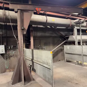 Jib Crane w/ Nova 2 Ton Beam Roller (No Hoist)