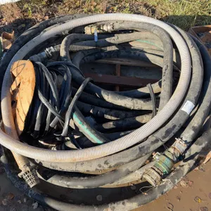 Water Transfer & Suction Hoses with Camlock Fittings, Ball Valves & Foot Strainer