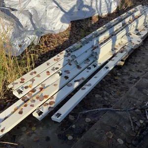 White Steel Shelving Components – Beams, Slotted Uprights, Posts & Brackets