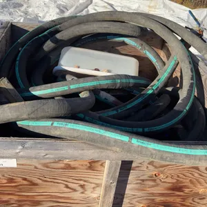 Green Line 2" Water Suction Hoses, Red Water Hoses, Camlock Ball Valves & Plywood Shipping Crate