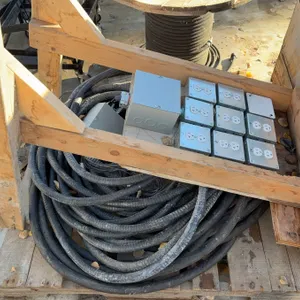 Temporary Power Distribution Board with 16 Receptacles, Junction Boxes & Liquid-Tight Armored (TECK)