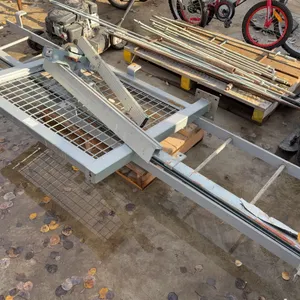 Galvanized Steel Ladder Rack / Cable Tray, Wire Mesh Guard Panel