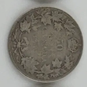 19?? Canada 50 Cents Silver Lot of 3
