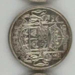 1941, 1942 Canada 50 Cents Silver Lot of 3