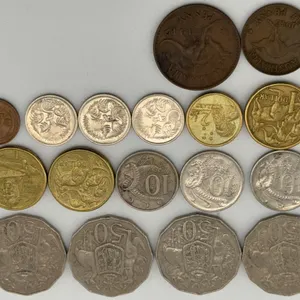 1942-2012 Australia Coin Lot of 17