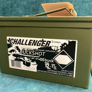 Approximately (100) Rounds of Challenger 12 Gauge 00BUCK Shotgun Ammo