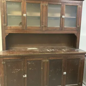 Vintage 100 Year Old Cabinet/Hutch