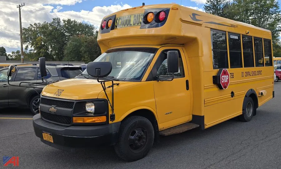2016 Chevrolet Express Mini Wheelchair School Bus