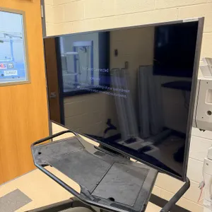 (1) 55" Samsung TV w/ Cart