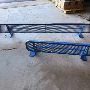 (2) Outdoor Wall Mounted Benches