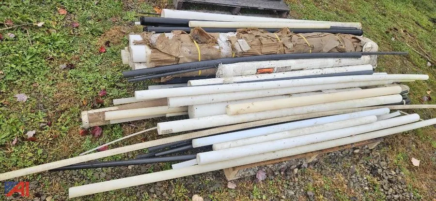 Pallets of Plastic Stock, New