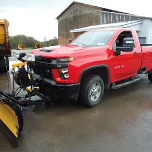 2020 Chevrolet Silverado 2500HD Pickup Truck with V-Plow