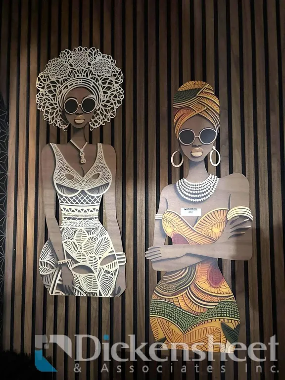 LOT OF FEMALE CUTOUTS