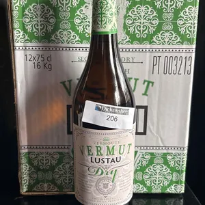 (9) BOTTLES OF VERMUT LUSTAU DRY VERMOUTH