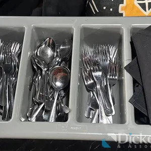 TRAY OF FLATWARE