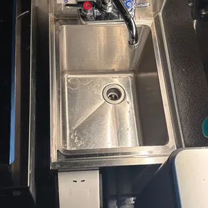 STAINLESS STEEL WALL-MOUNT HAND SINK