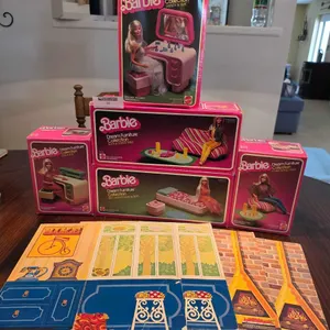 VINTAGE BARBIE DREAM FURNITURE COLLECTION