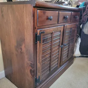 OLD TAVERN SHUTTER FRONT CABINET