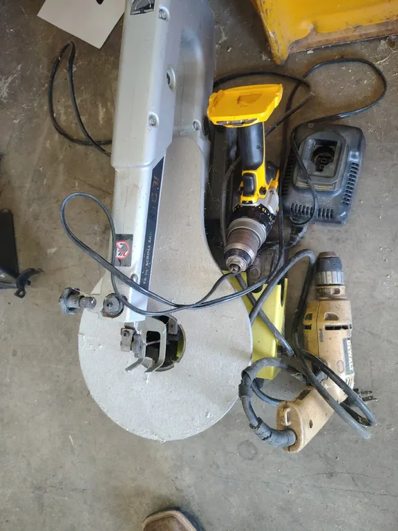 Scrollsaw and Drills