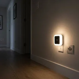 6pk LED Night Lights Dusk to Dawn Sensor White