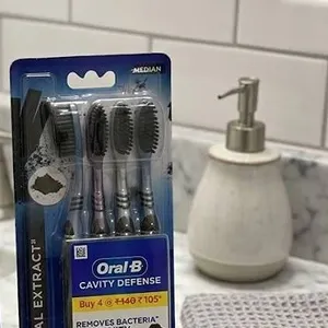 Oral-B Cavity Defense Medium Toothbrush 4-Pack
