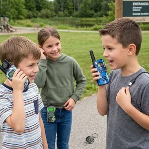 Inspireyes GL-528 Kids Walkie Talkies, 3 Pack