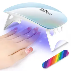 SUNmini UV LED Nail Lamp Blue 6W