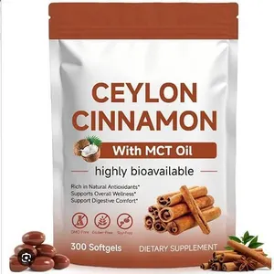 Ceylon Cinnamon 300 Softgels With MCT Oil