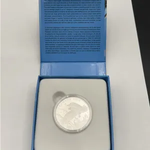 Royal Canada Mint 2014 $100 Fine .999 Silver Bald Eagle Coin Box