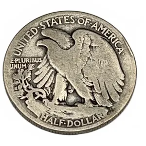 1920 Walking Liberty Half Dollar, Silver Coin