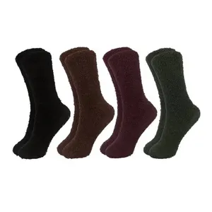Lazypants Women's Non-Slip Cozy Socks 4 Pairs