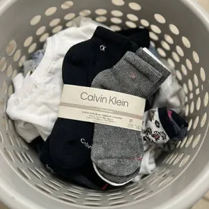 Calvin Klein 8 Pairs Cushion Anklet Socks, Women's