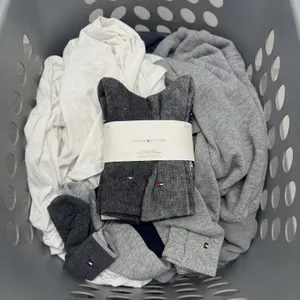 Tommy Hilfiger 8 Pairs Crew Socks Assorted Colours