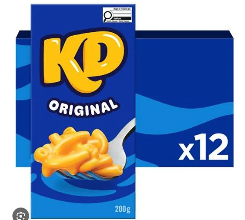 Kraft Dinner Original Macaroni 12 x 200g