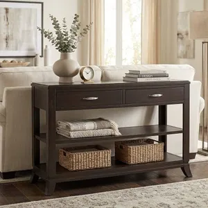 Jofran Downtown Sofa Table Merlot Finish, SKU 1687-4