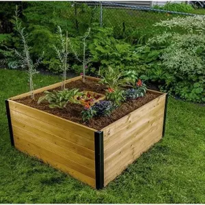 4x4 ft Composting Keyhole Garden Bed Kit