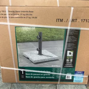 Sunvilla 59.5lb Granite Stone Umbrella Base