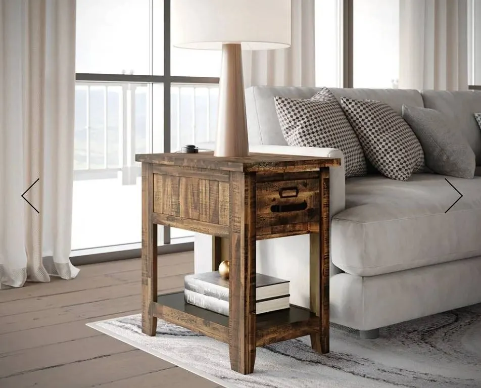 Jofran Cannon Valley Chairside Table, SKU 1510-7