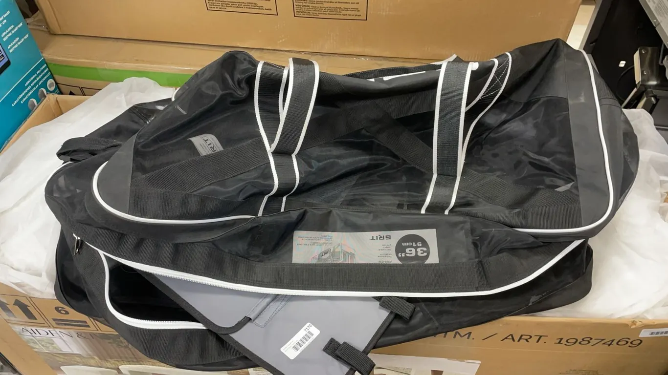 GRIT Airbox Hockey Bag 36 Inch Black