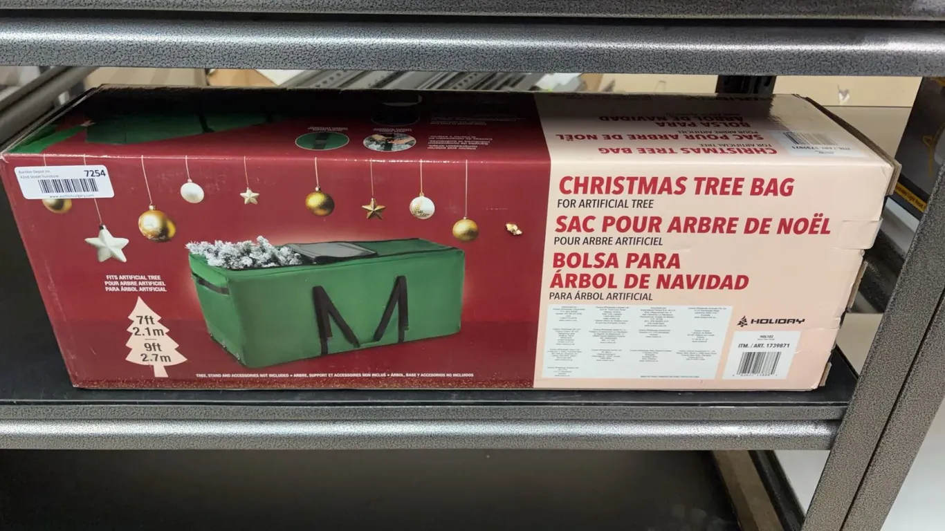 Holiday Christmas Tree Storage Bag, 7'-9'