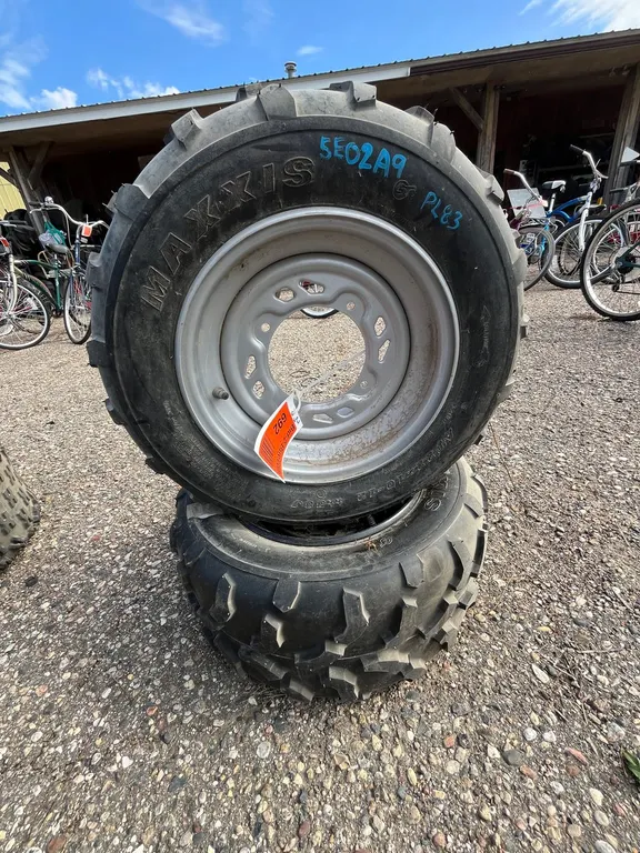 (2) Maxxis ATV and UTV Tires with Rims